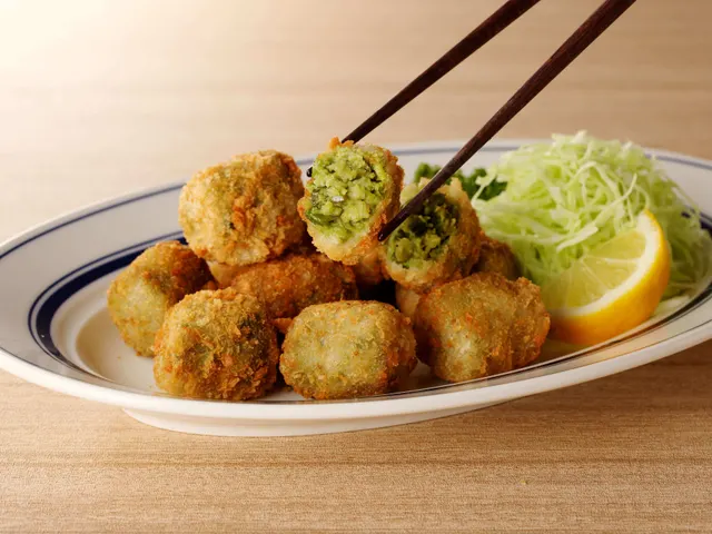 ねぎに恋するメンチボール