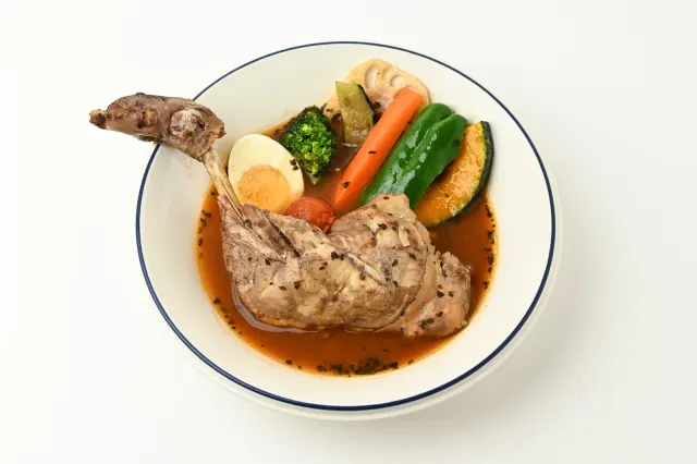 宮崎スープカレー（日南どりの骨付きもも）