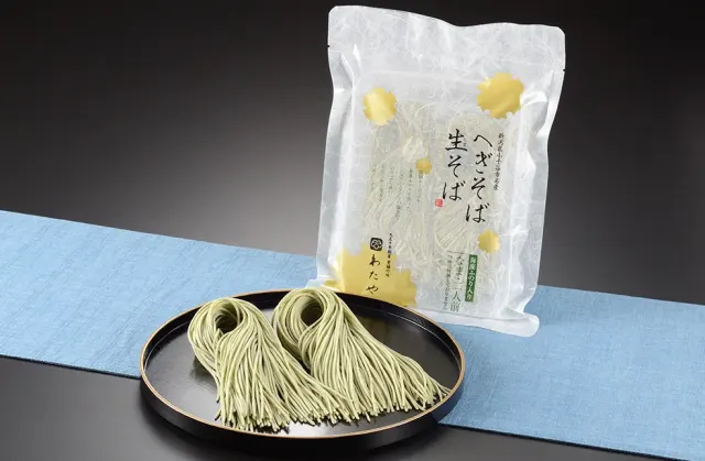 へぎそば生そば冷凍流通