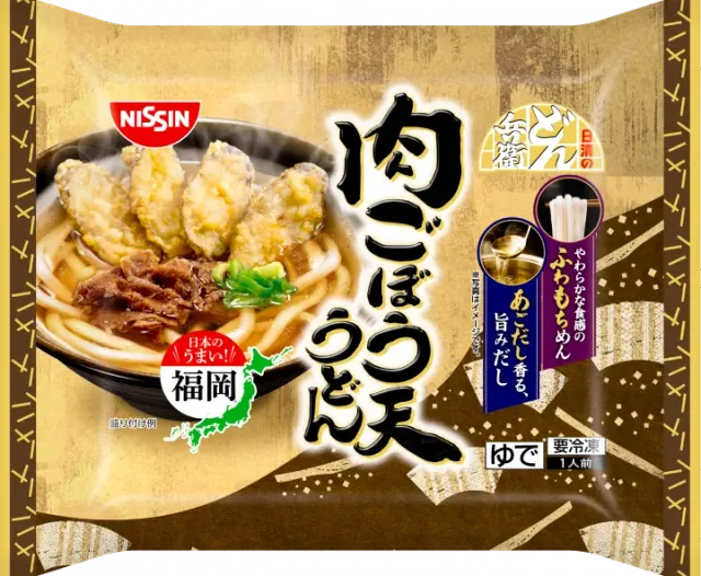 日清のどん兵衛肉ごぼう天うどん